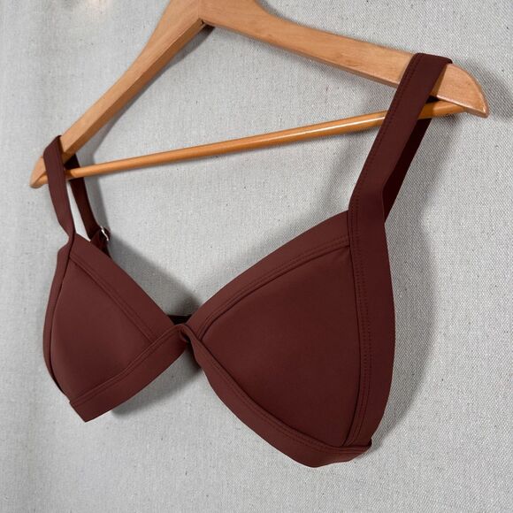 ONEONE Kameron Bikini Top Chocolate Size M - Picture 2 of 5